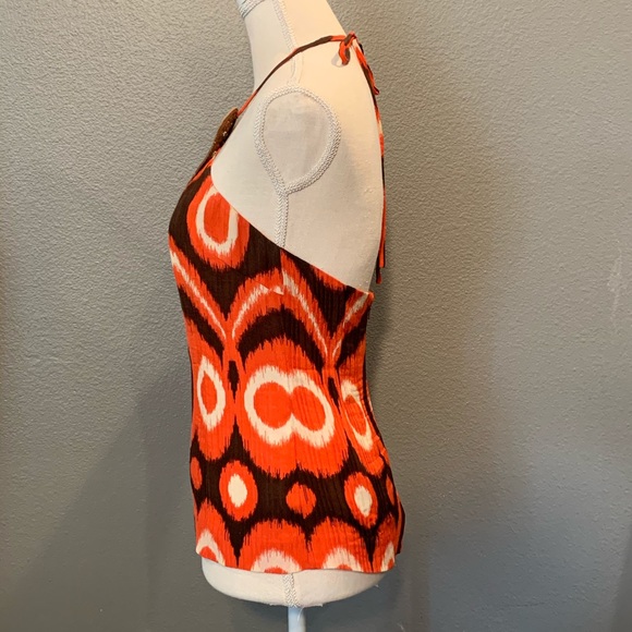 Tory Burch Halter beautiful Silk Top - Picture 3 of 8